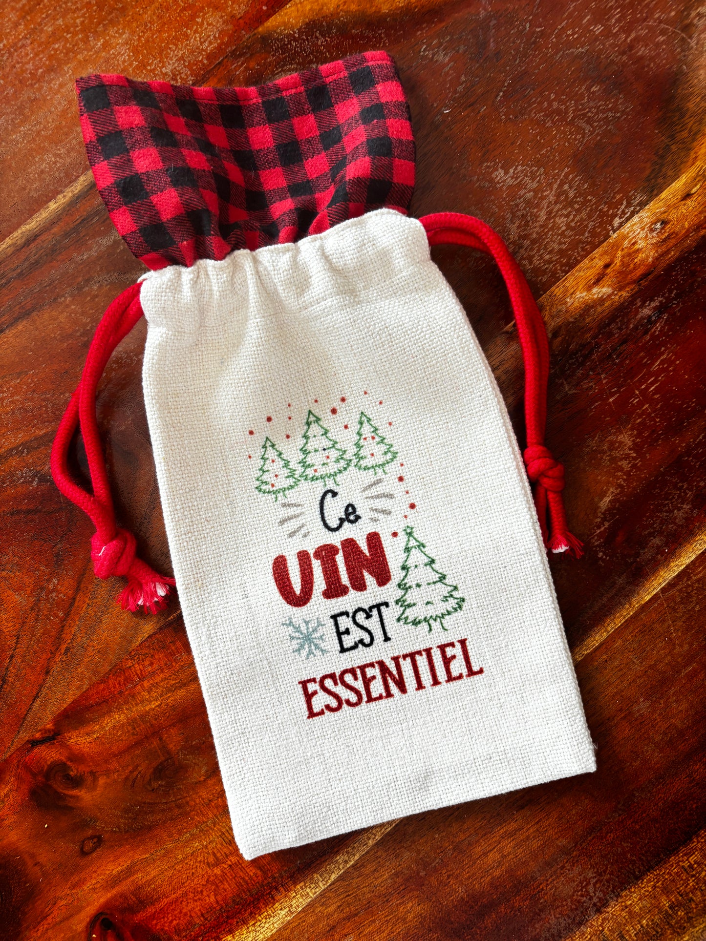 Sac bouteille de vin -VIN ESSENTIEL