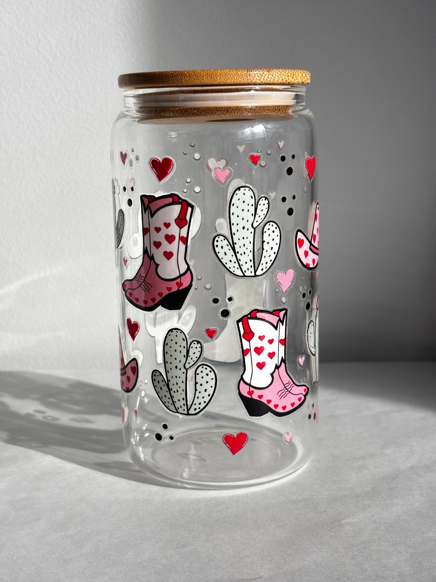 16oz Glass - Minnie & Daisy