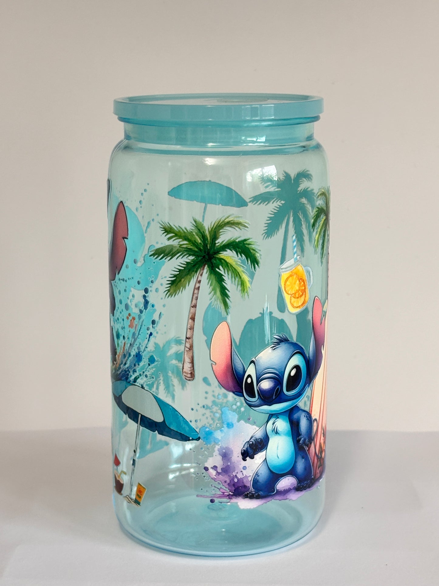 16oz Glass - Minnie & Daisy