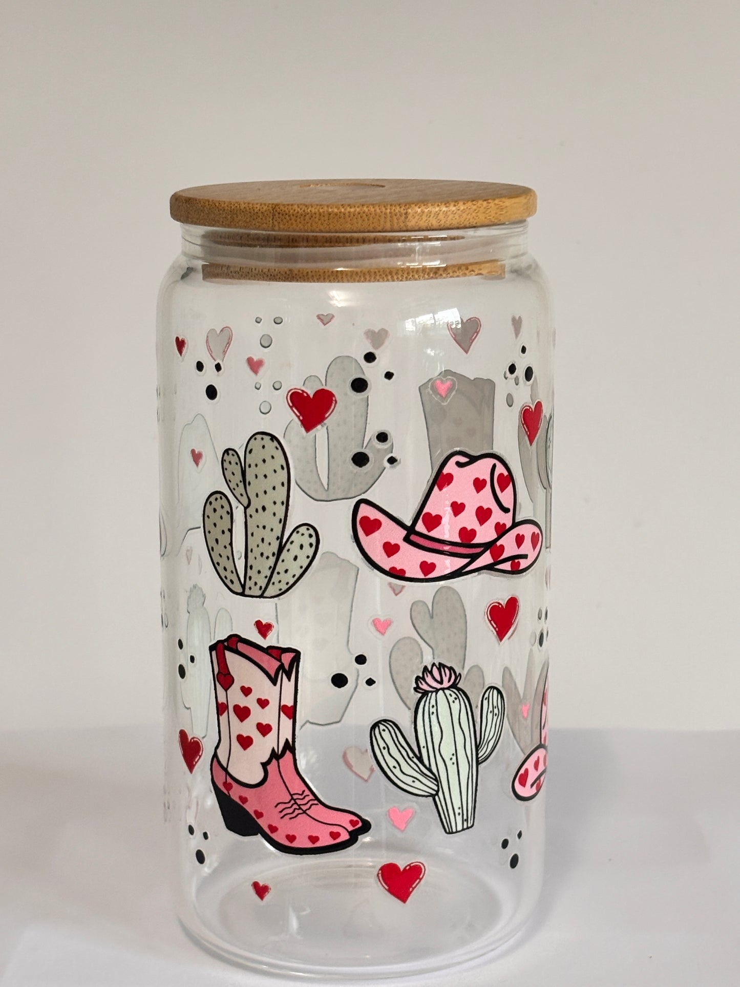 16oz Glass - Minnie & Daisy
