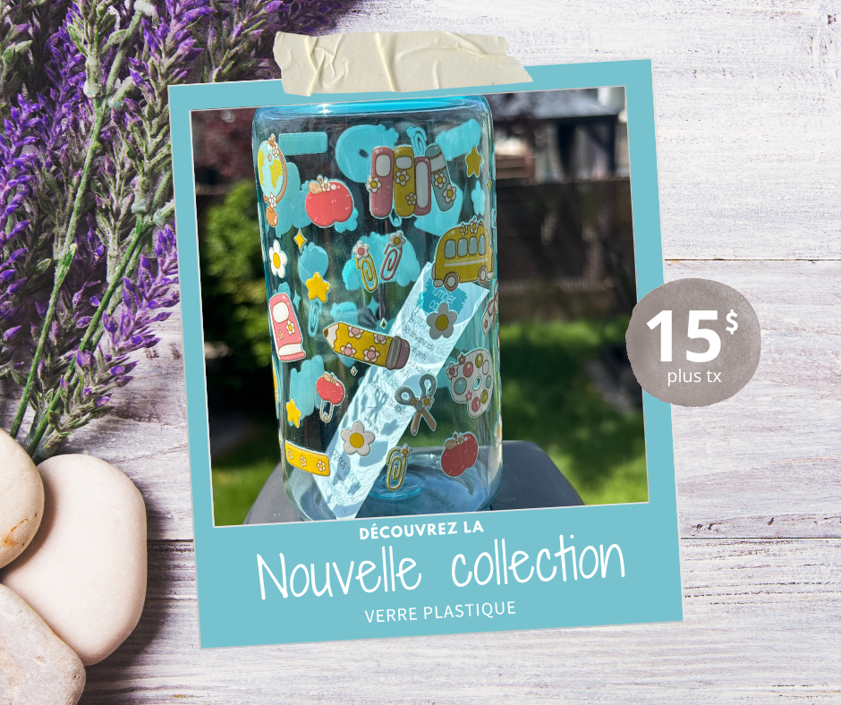 Verre 16oz clair (plastique) - ÉCOLE PRIMAIRE