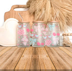 16oz Glass - Minnie &amp; Daisy