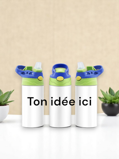 Bouteille isolante 12 oz enfant - À PERSONNALISER