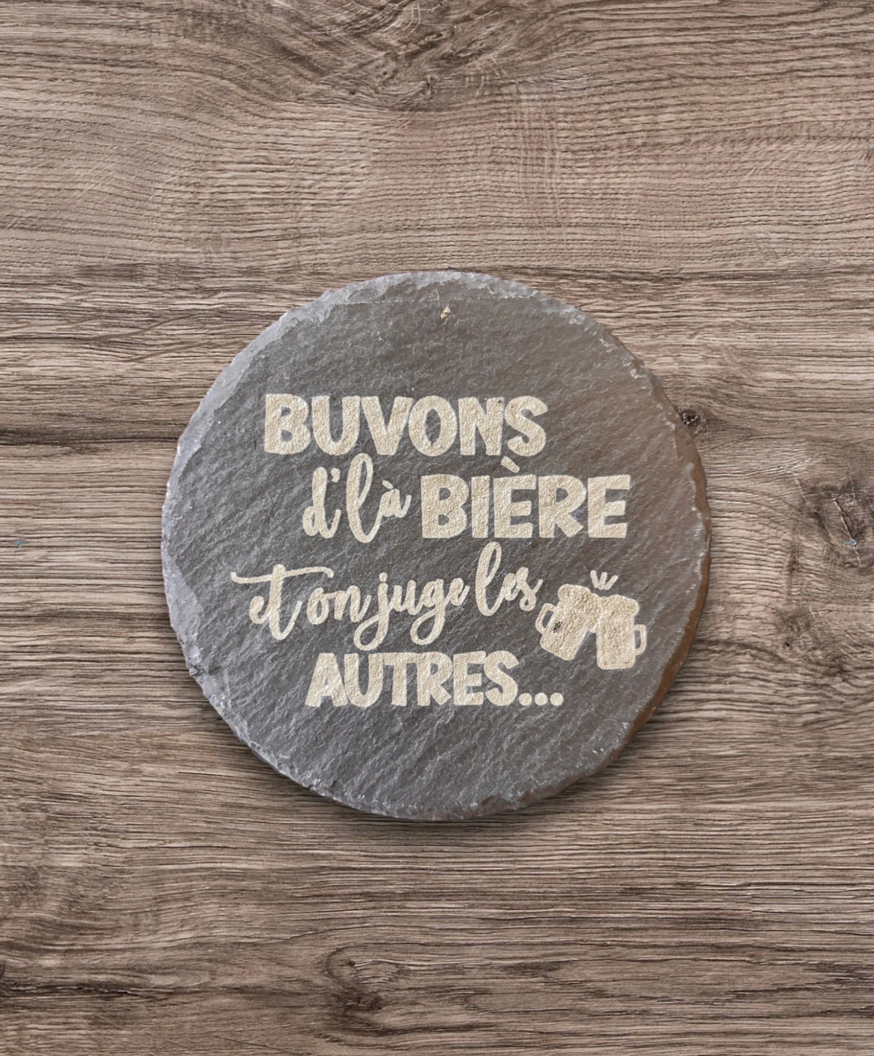 Sous-verre - BUVONS DE D'LÀ BIÈRE