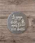 Sous-verre - LE YOGA AIDE