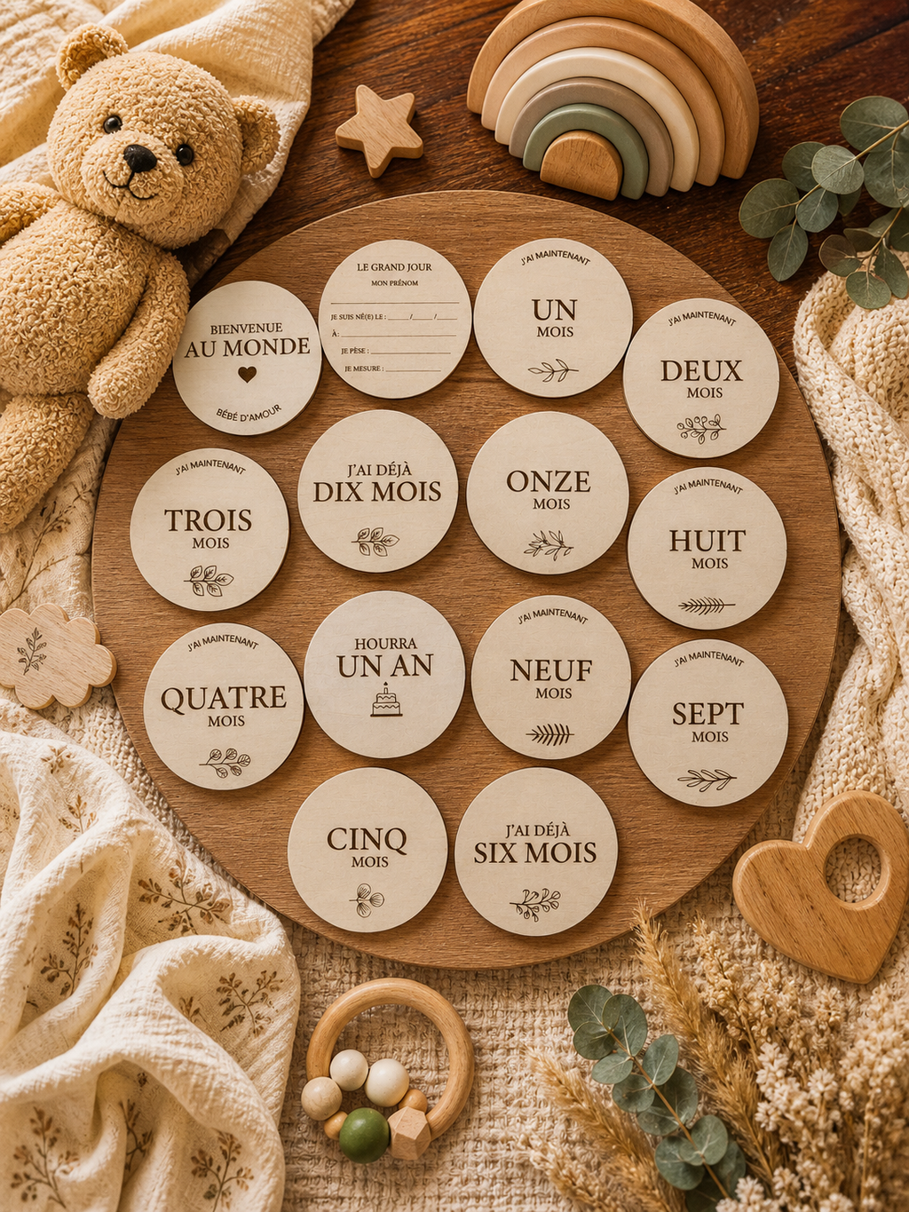 Pastilles de naissance - MINIMALISTE