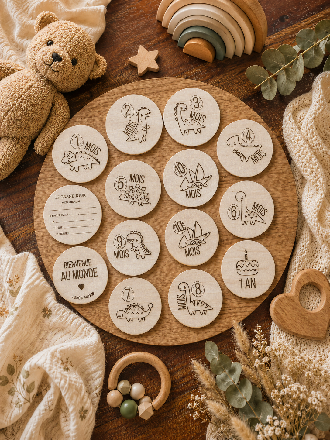 Pastilles de naissance - DINOSAURES
