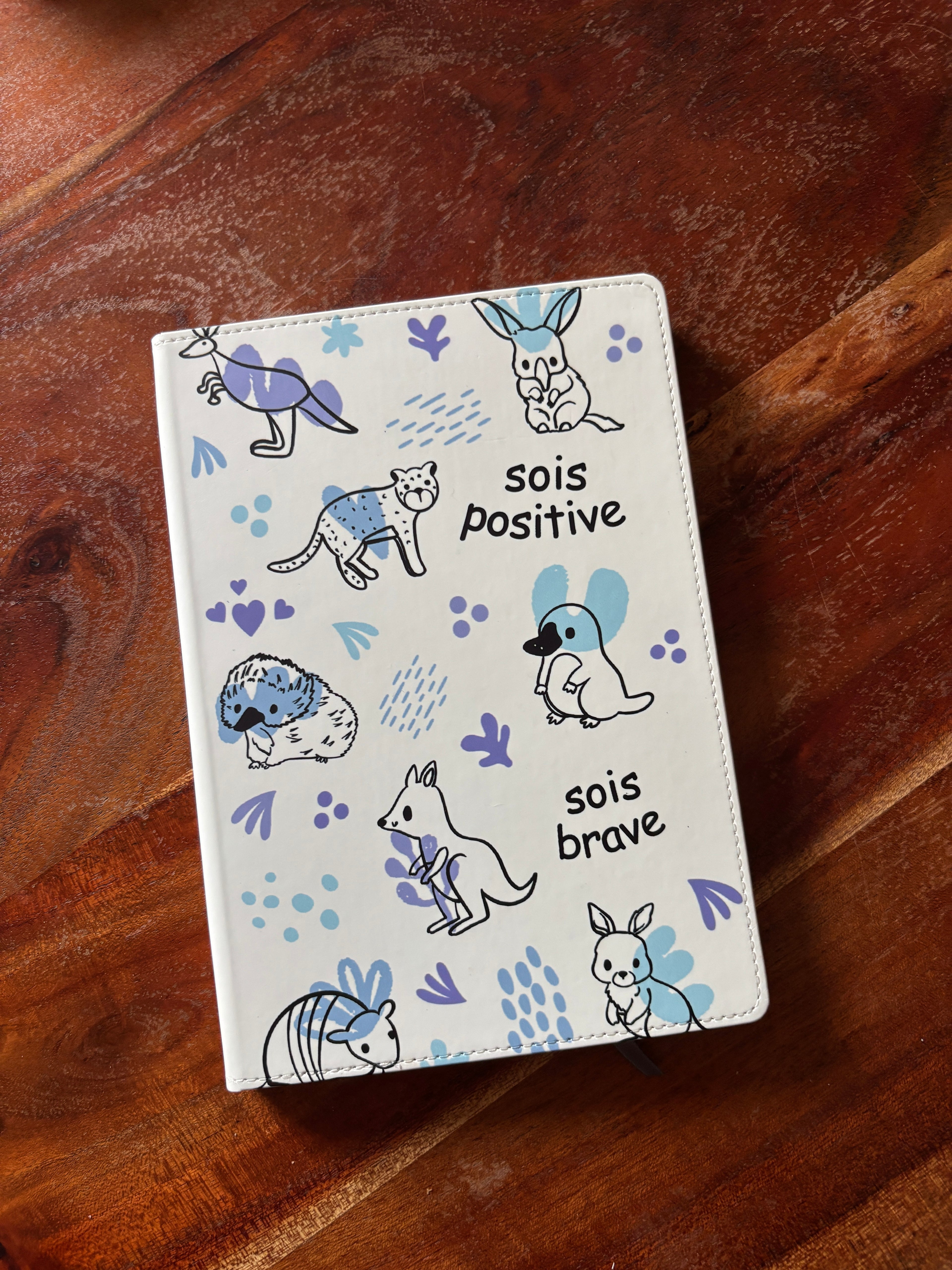 Carnet de note - POSITIF MAUVE