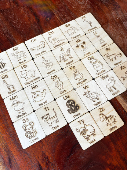 Jeu éducatif - APPRENDRE L'ALPHAPET