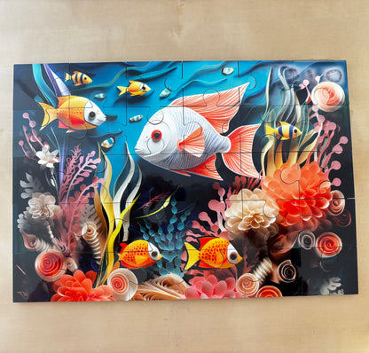 Casse-tête 30mcx - Poissons