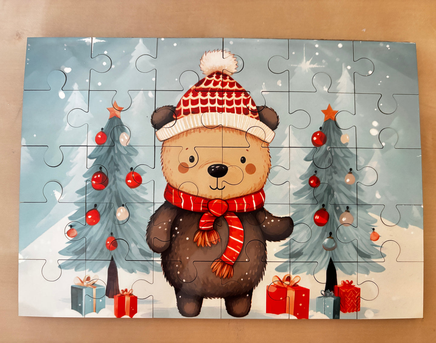 Casse-tête 30mcx - Ourson hiver