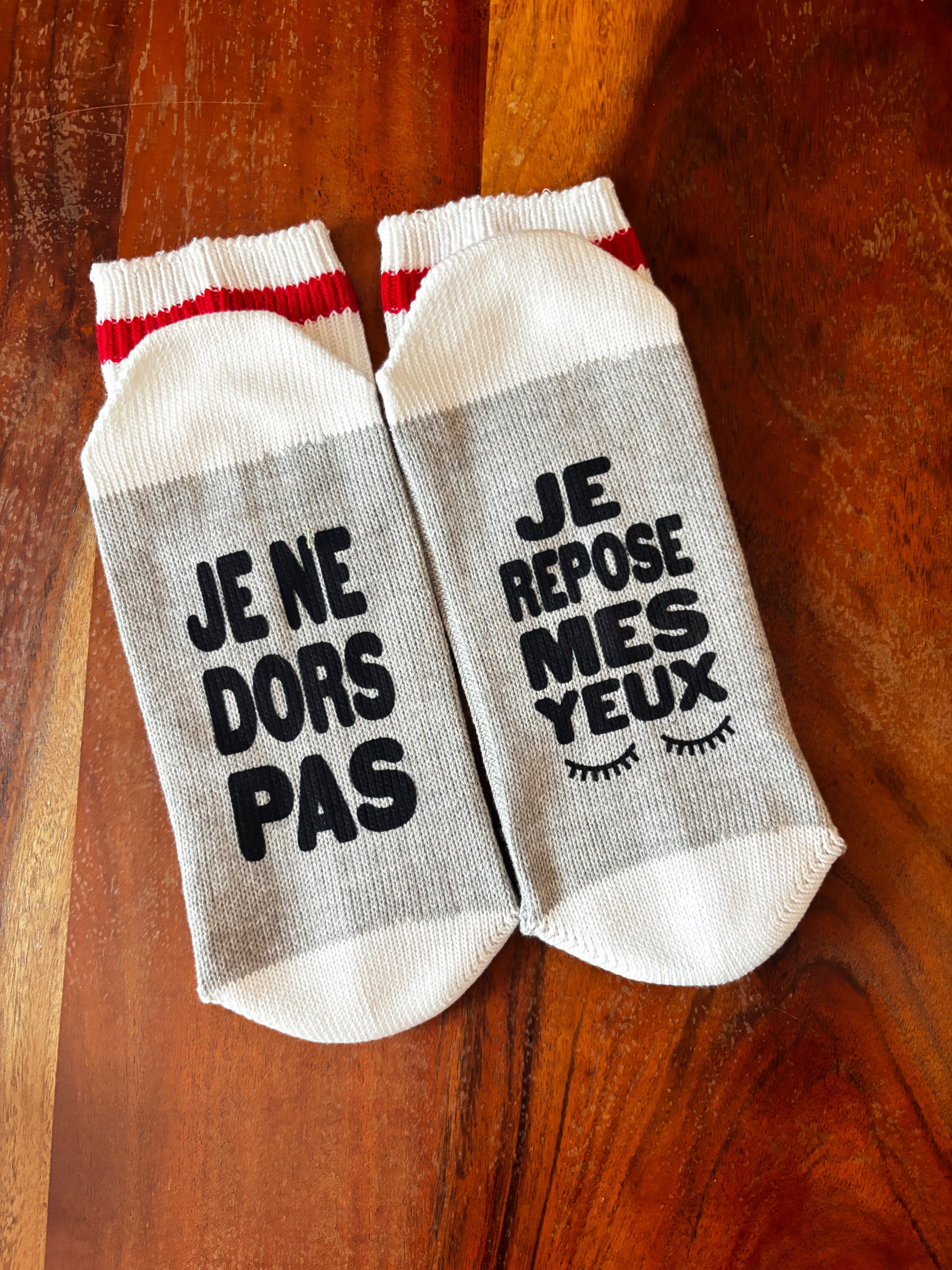 Bas de type chalet - JE DORS PAS