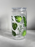 Verre 16oz clair (plastique) - MONSERA