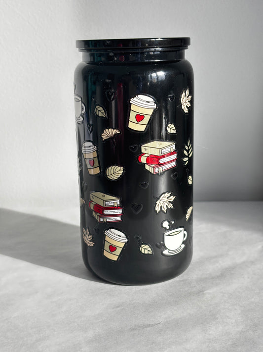 Verre 16oz clair (plastique) - CAFÉ & LIVRES