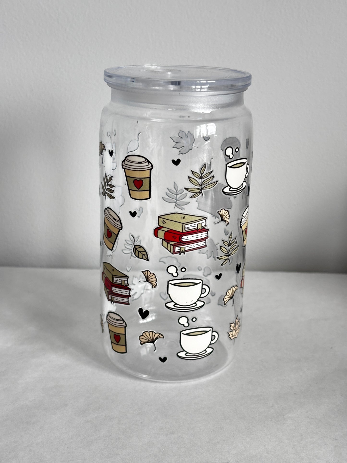 16oz Glass - Minnie &amp; Daisy