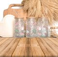 16oz Glass - Minnie &amp; Daisy