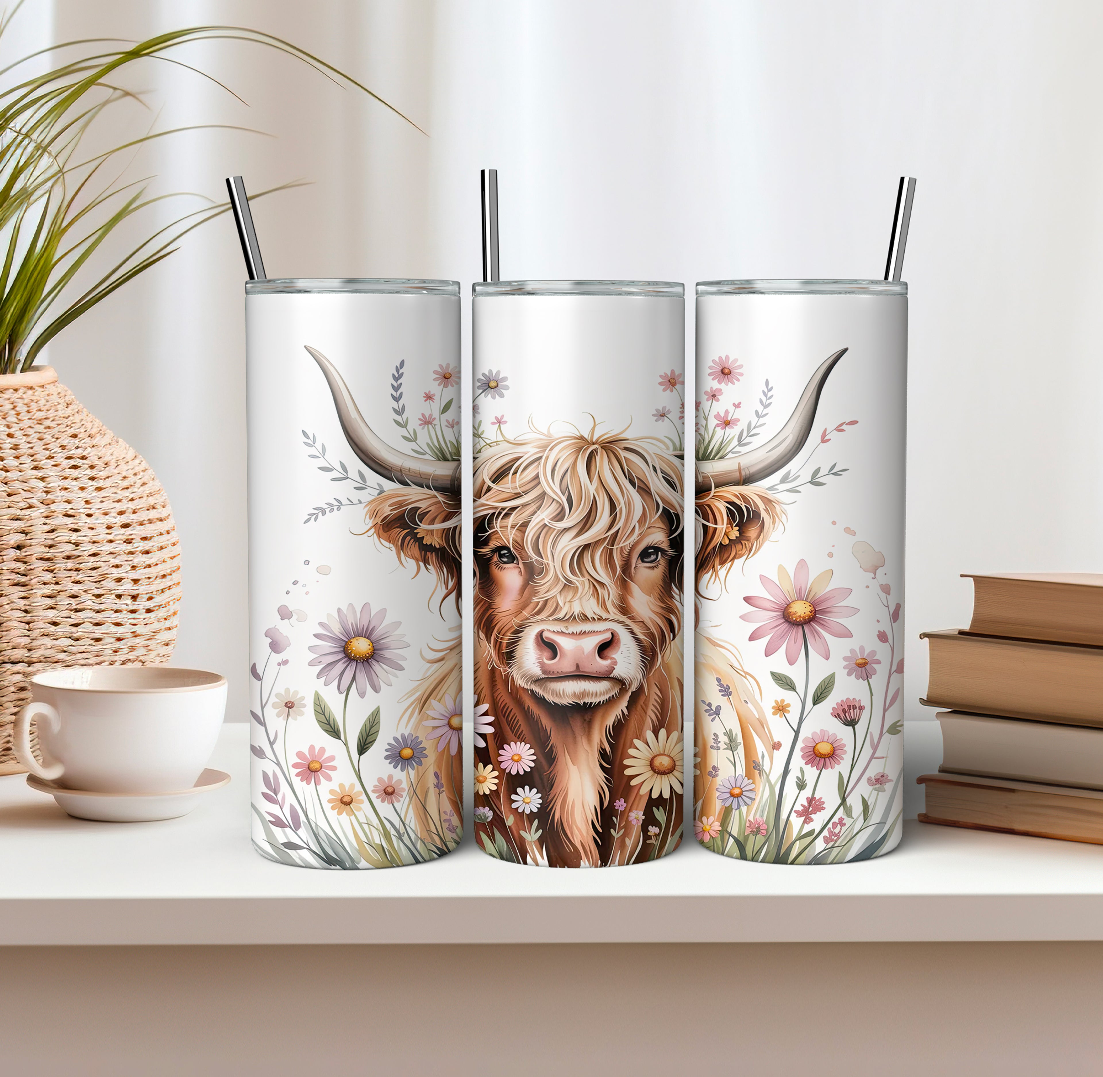 Gobelet isotherme 20oz - VACHE HIGHLAND