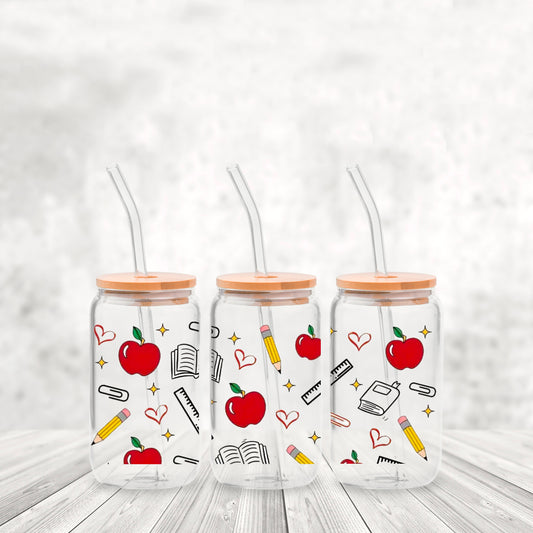 Verre 16oz clair - SCOLAIRE