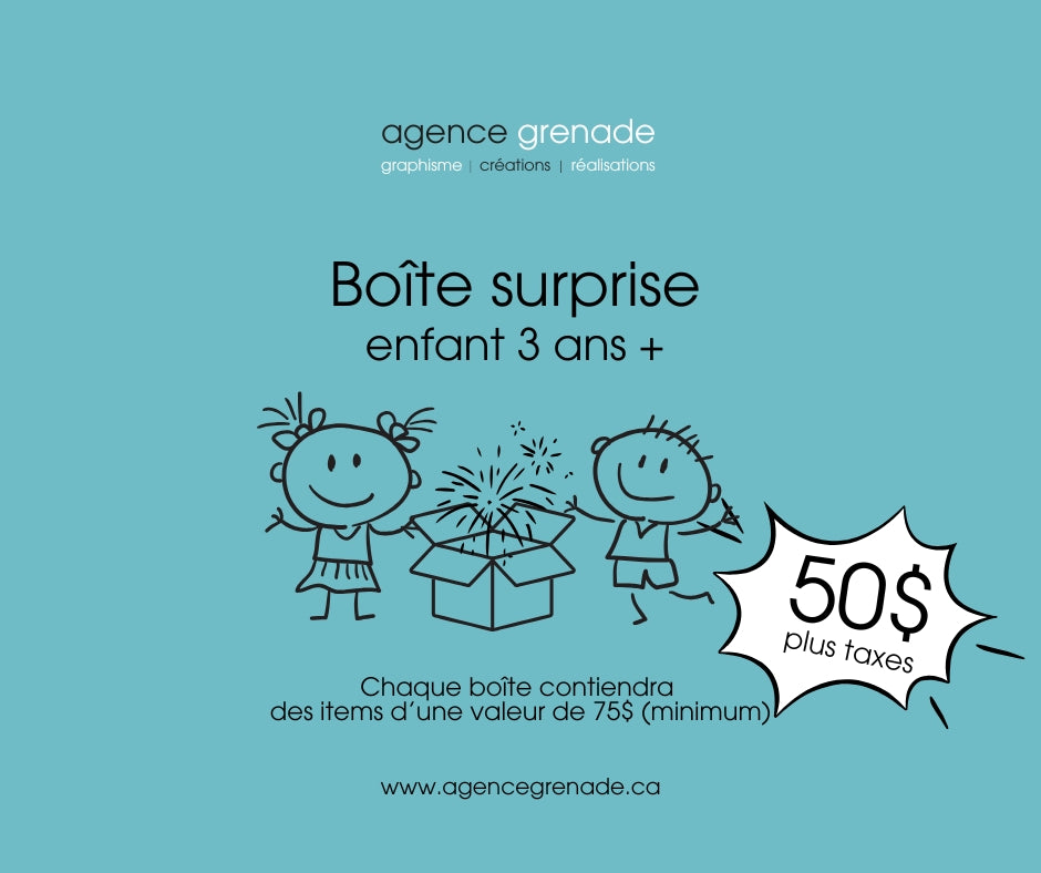Boîte surprise enfant