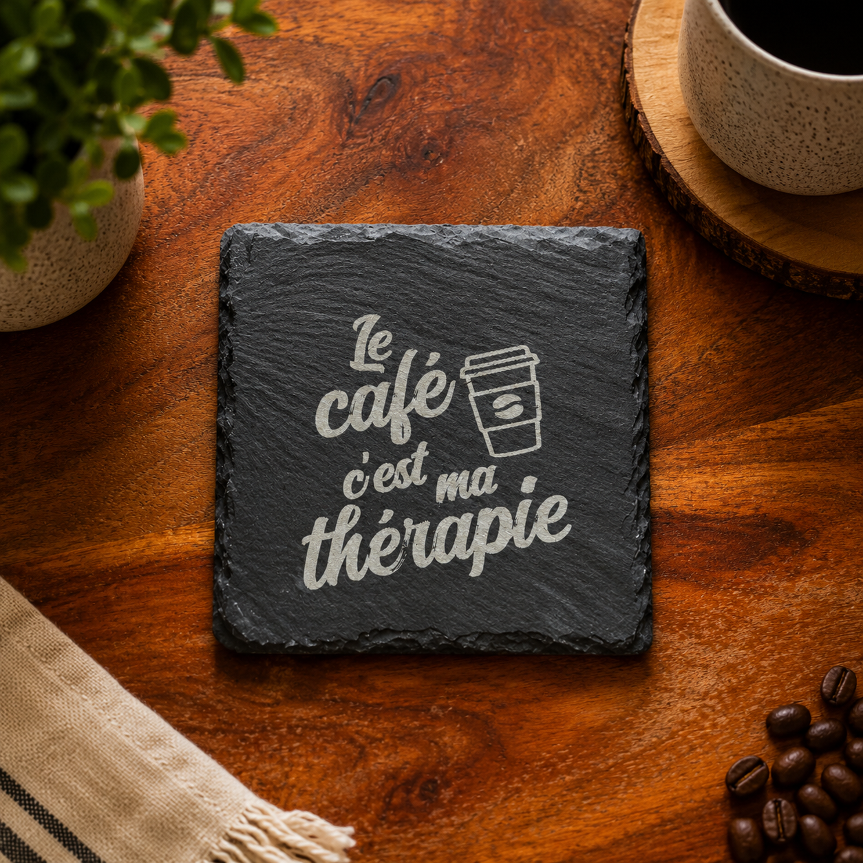 Sous-verre - CAFÉ MA THÉRAPIE