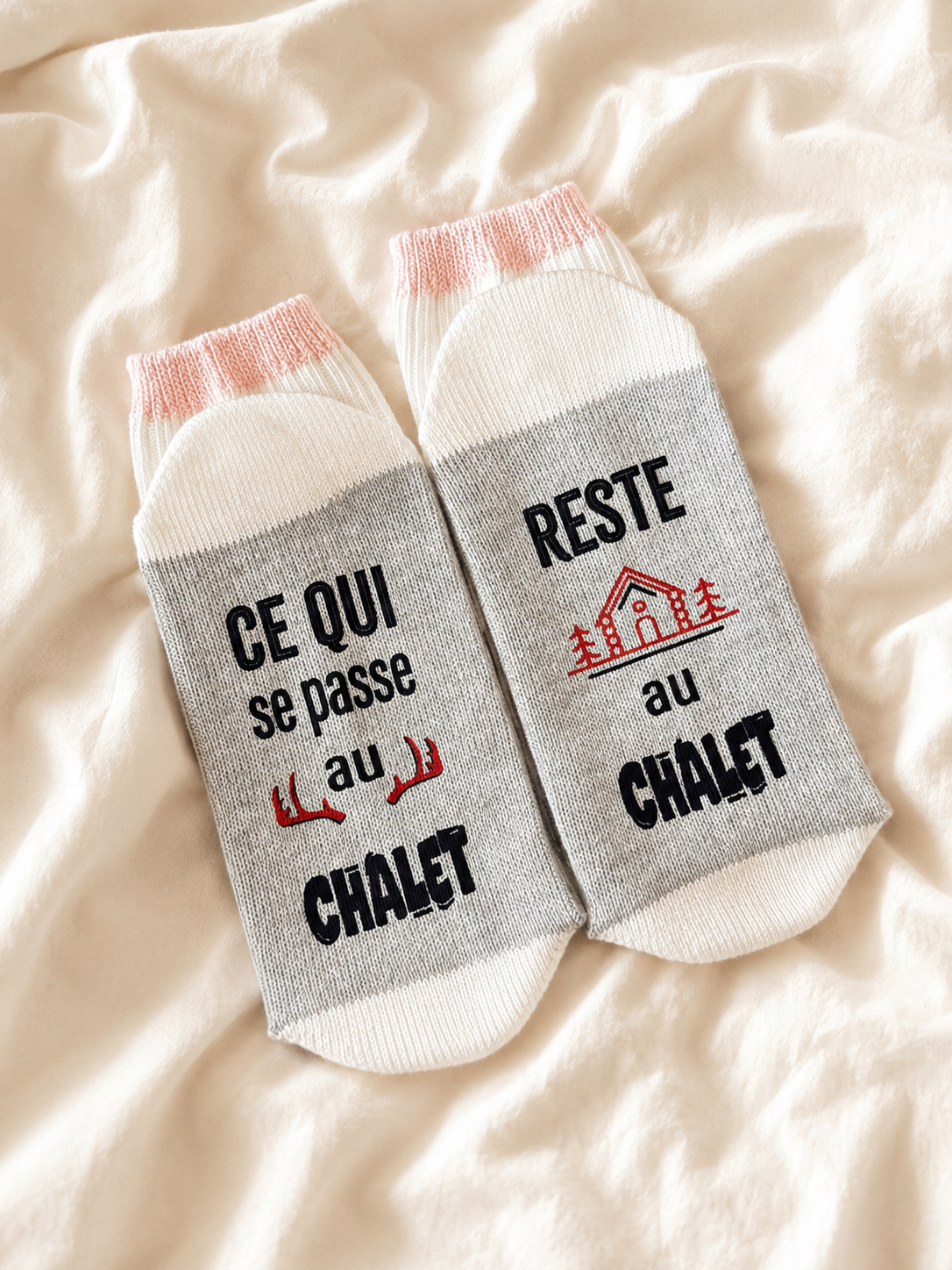 Chalet-style stockings