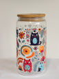 16oz Glass - Minnie &amp; Daisy