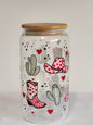 Verre 16oz clair - COWBOY ET CACTUS