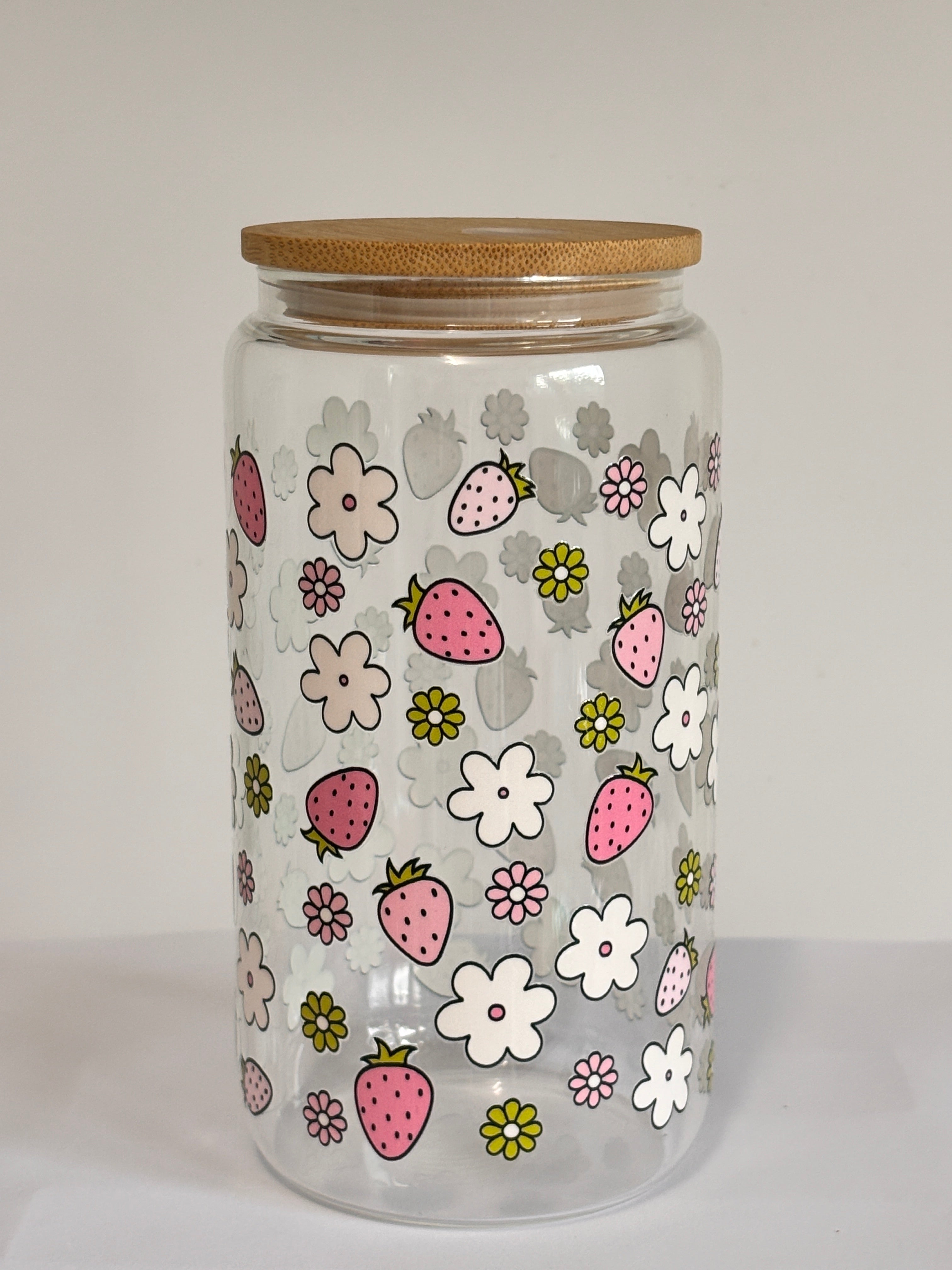 16oz Glass - Minnie &amp; Daisy