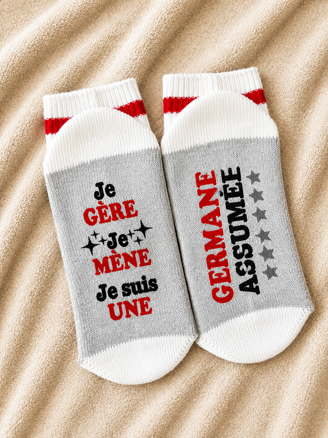 Chalet-style stockings