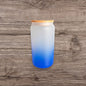 Verre 16oz givré coloré - À PERSONNALISER