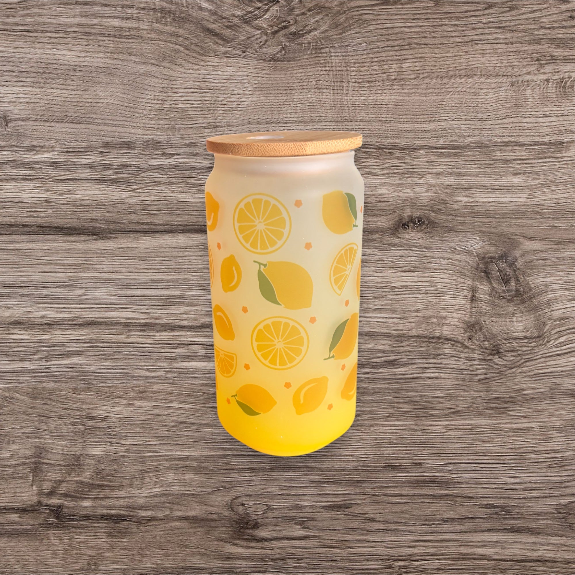 Verre 16oz givré coloré - À PERSONNALISER