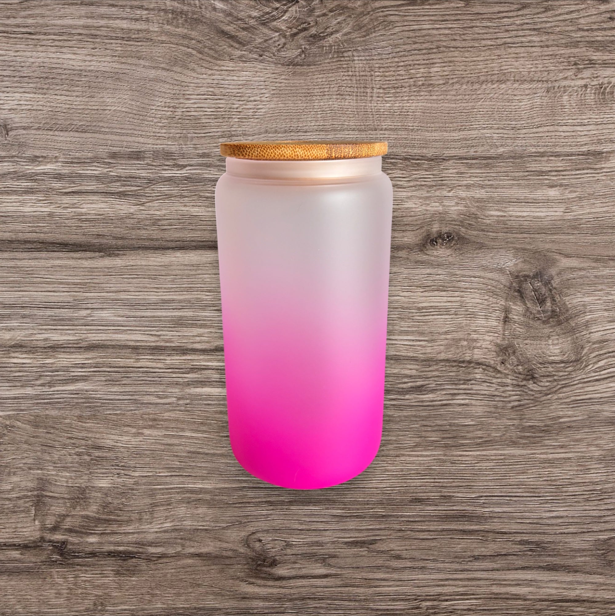 Verre 16oz givré coloré - À PERSONNALISER