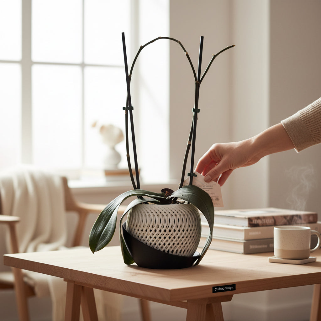 Pot orchidée - NUAGE