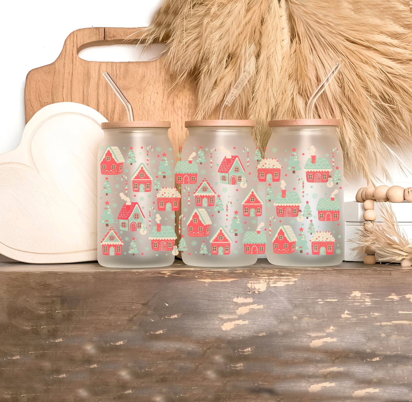 Verre 16oz givré - PETITES MAISONS