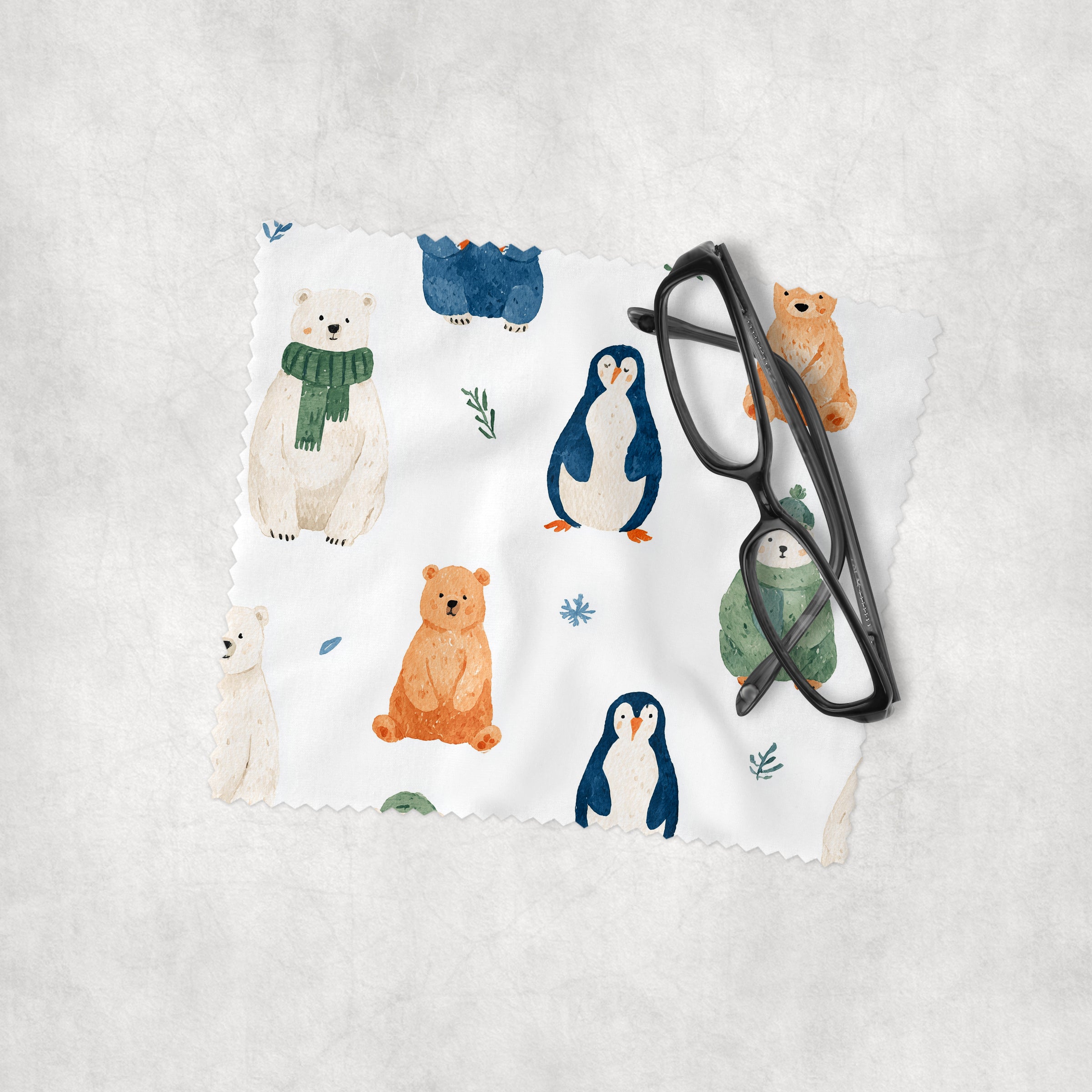 Les linges à lunettes
