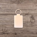 Porte-clé rectangle - À PERSONNALISER