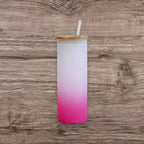 Verre 17oz givré coloré - À PERSONNALISER