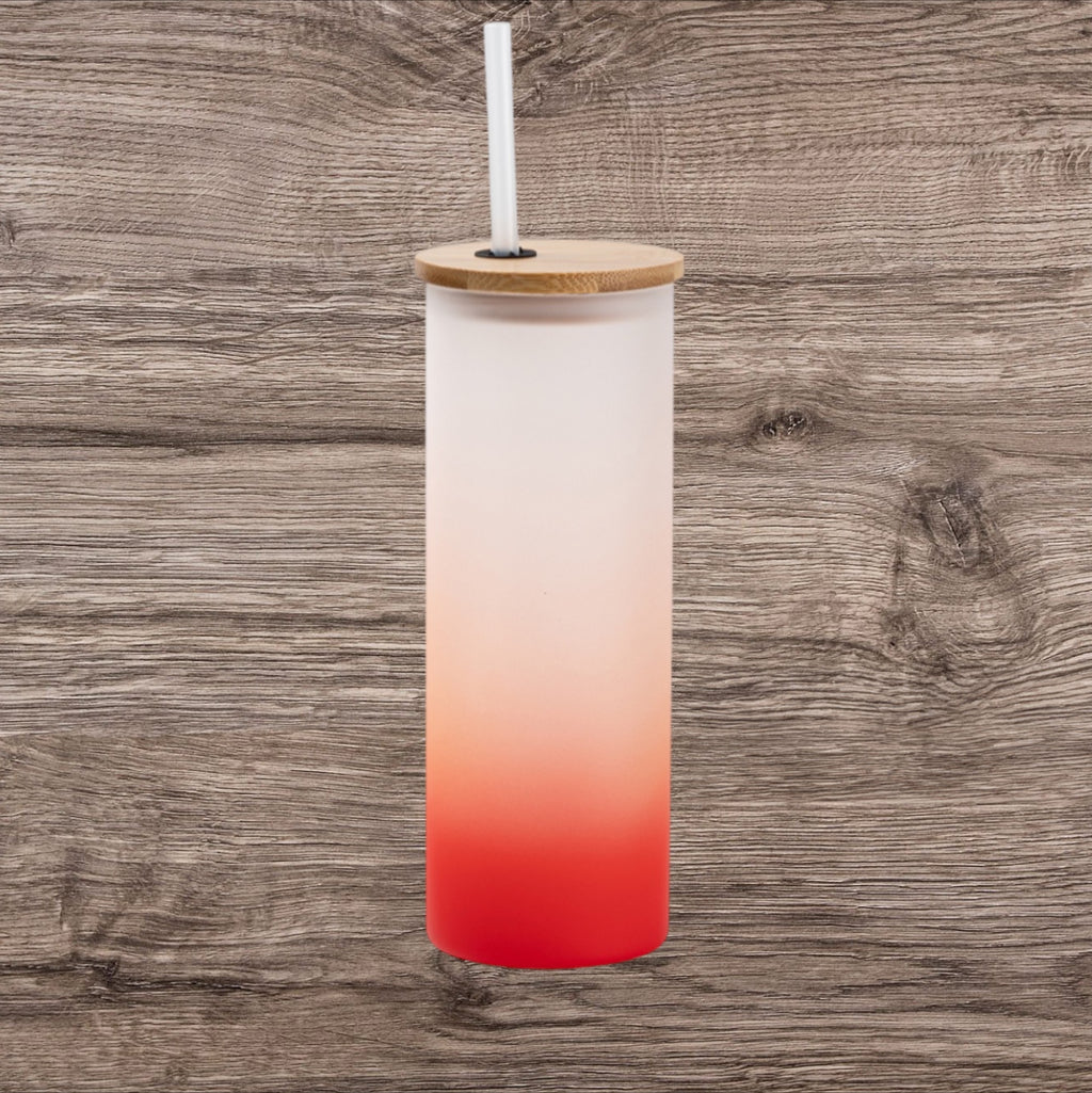 Verre 17oz givré coloré - À PERSONNALISER