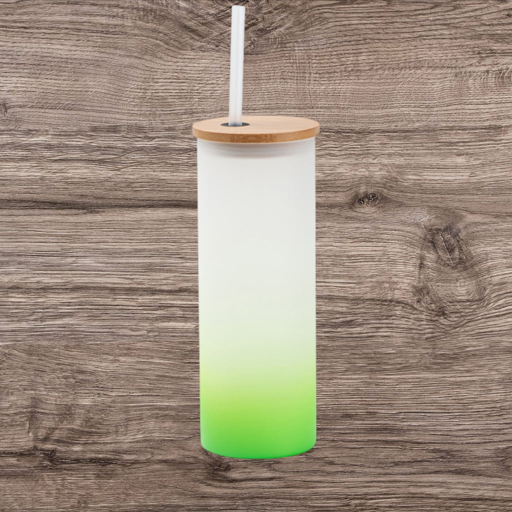 Verre 17oz givré coloré - À PERSONNALISER