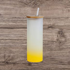 Verre 17oz givré coloré - À PERSONNALISER