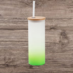 Verre 17oz givré coloré - À PERSONNALISER